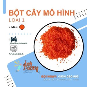 Bột cây mô hình loại 1 màu cam