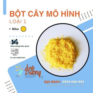 Bột cây mô hình loại 1 màu vàng