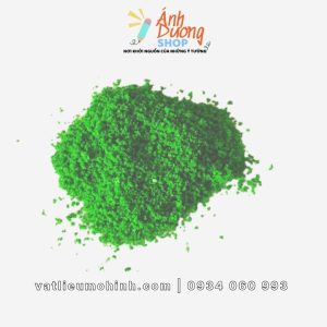Bột làm cây mô hình, sa bàn - Màu xanh lá cây - Ánh Dương Shop