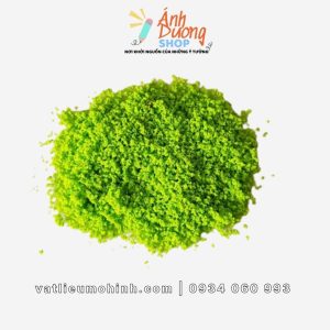 Bột làm cây mô hình, sa bàn - Màu xanh non - Ánh Dương Shop