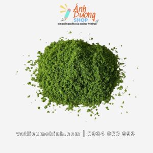 Bột làm cây mô hình, sa bàn - Màu xanh rêu - Ánh Dương Shop