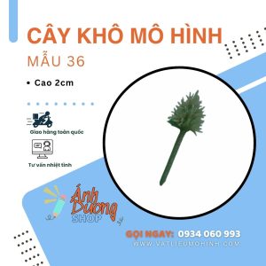 Cây khô mô hình mẫu 36-2cm