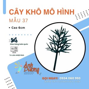 Cây khô mô hình mẫu 37-6cm