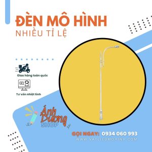 Đèn đường mô hình 1 bóng 1/100