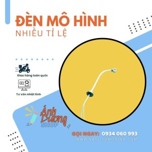 Đèn đường mô hình 1 bóng 1/400 -450