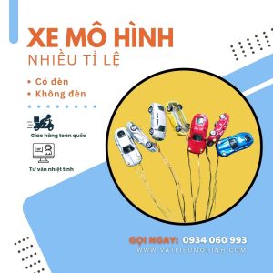 xe mo hinh nhieu ti le 1