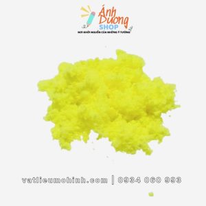 Bột làm cây mô hình, sa bàn - Màu vàng chanh - Ánh Dương Shop